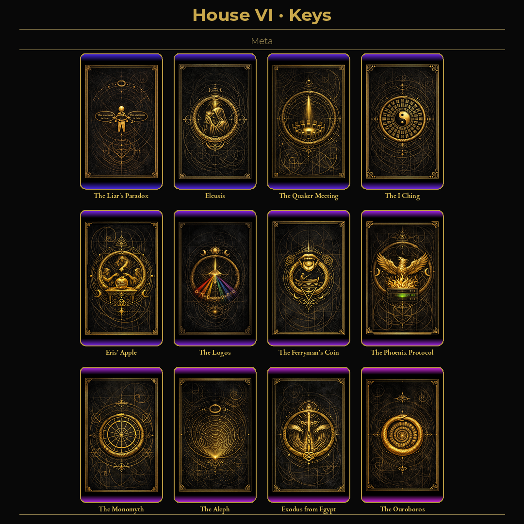 House VI · Keys